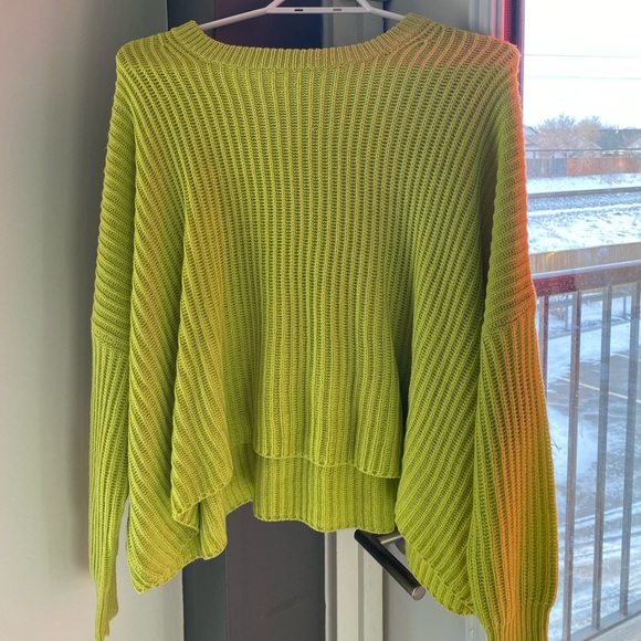 Sweater(Neon Green) - Picture 2 of 3